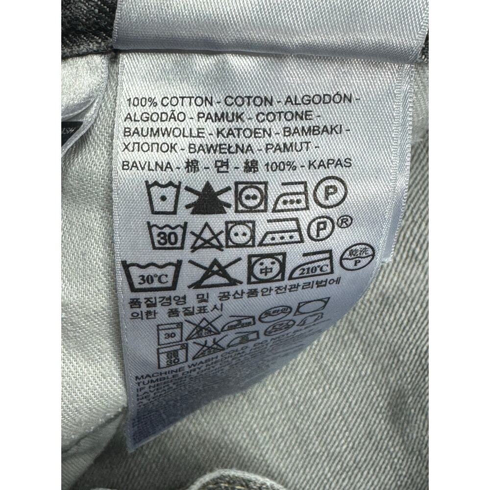 Levi's 513 Men's Slim Fit Straight Leg Gray  Jeans - Size 30x30 (30x28.5)* - Picture 4 of 5